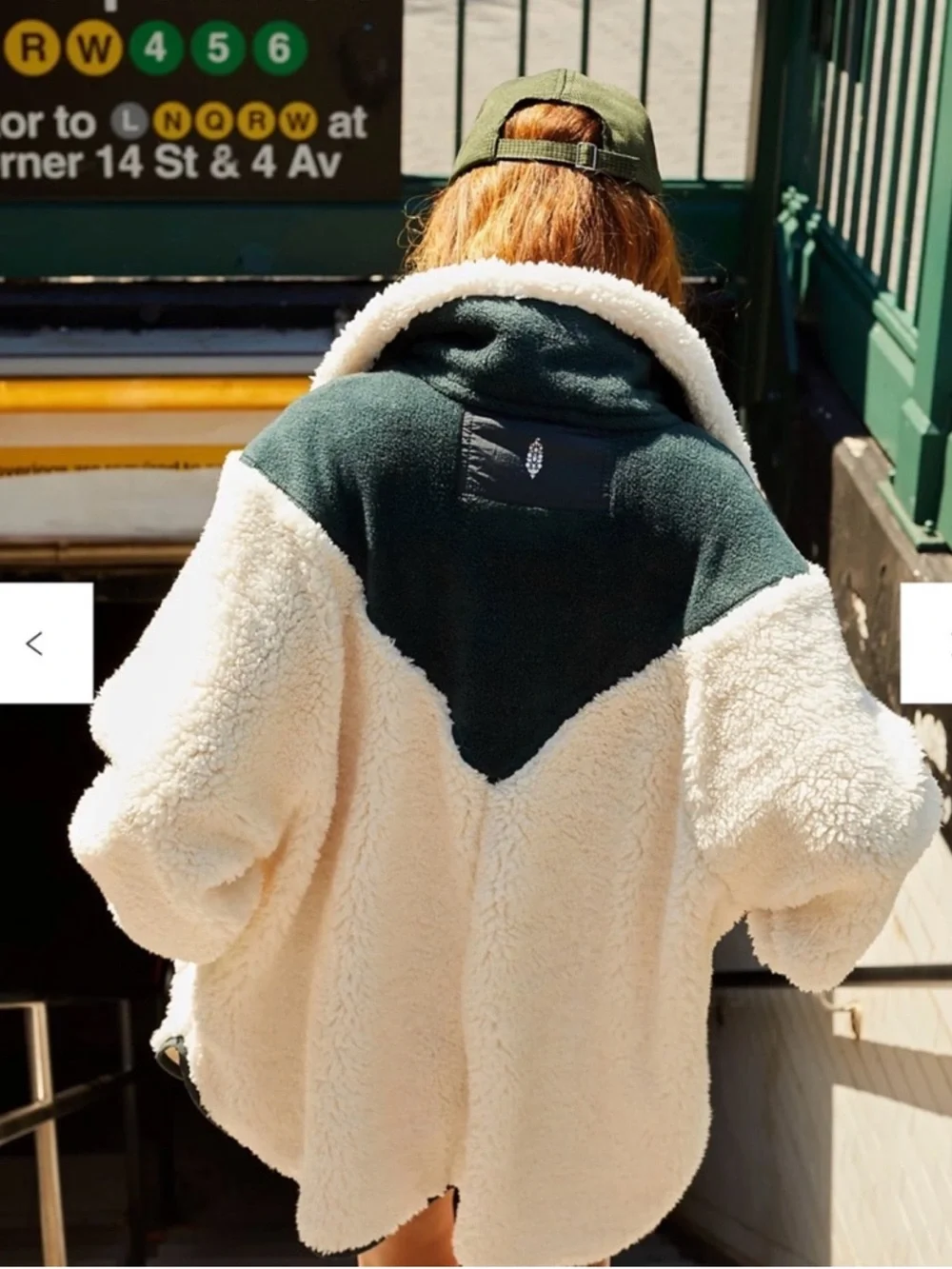 Free People Movement Fall To Rise Fleece Quarter Snap - Picture 2 of 6